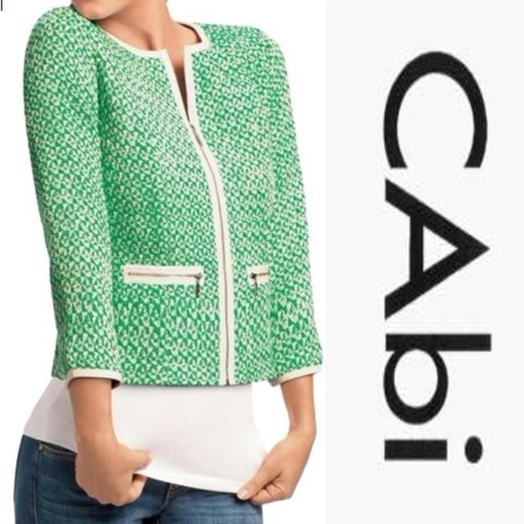 CAbi Jackets & Blazers - CAbi Clover Tweed Jacket Style# 726